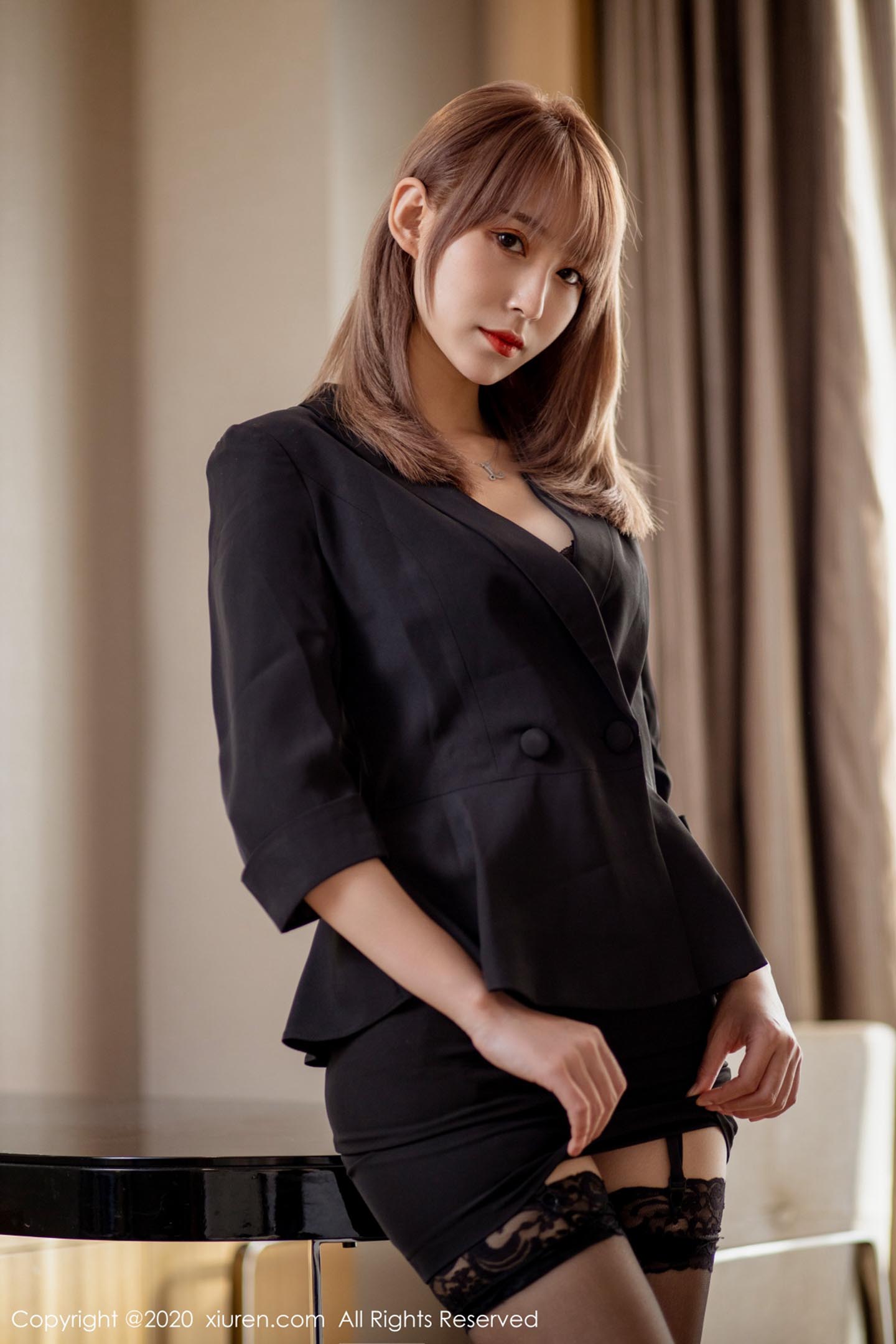 2020.08.06No.2414周慕汐fairy职场制服系列插图7